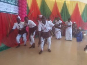 Cultural display by Kebbi State Cultural troop.