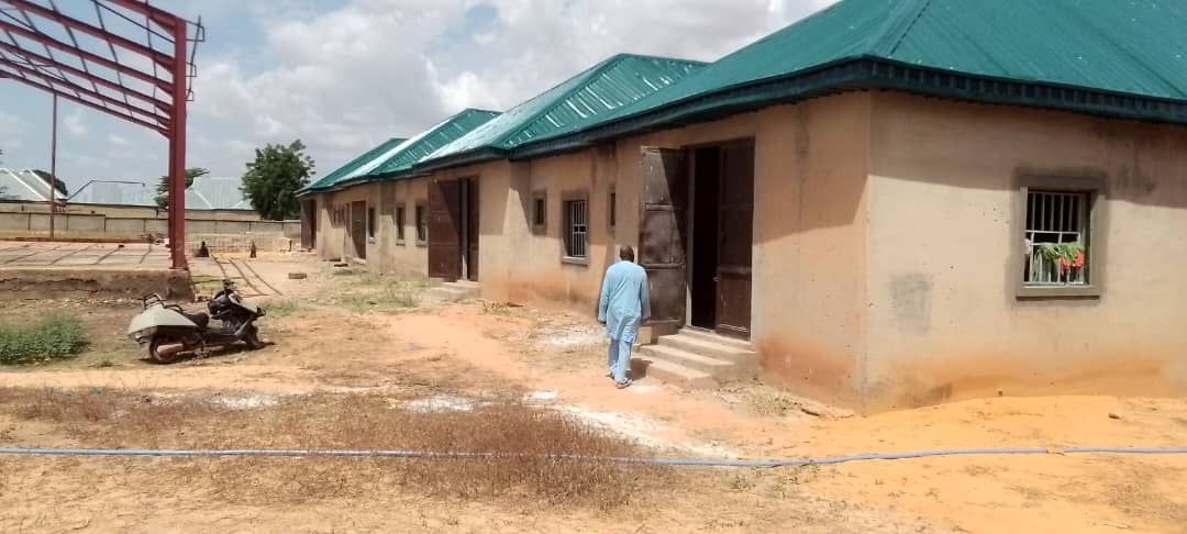 Picture during inspection of the site along Birni Kebbi-Kalgo road