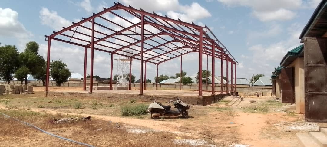 Picture during inspection of the site along Birni Kebbi-Kalgo road