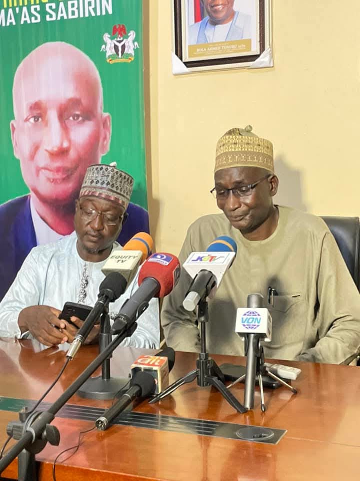 Dr. Shehu Koko, the CMD and Permanent Secretary of Sir Yahyah General Hospital Birnin Kebbi briefing newsmen.